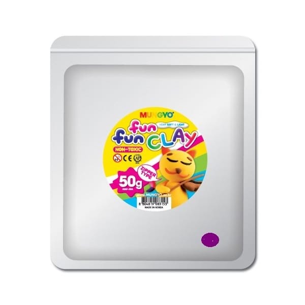 Mungyo Fun Fun Clay - Violet (50gms)