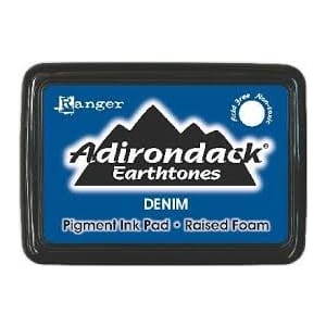 Adirondack Pigment Ink Pad Earthtones - Denim