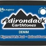 Adirondack Pigment Ink Pad Earthtones - Denim