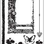 Prima Flowers Sun Kiss Cling Stamp