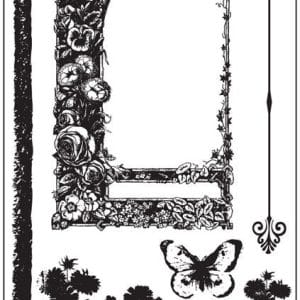 Prima Flowers Sun Kiss Cling Stamp