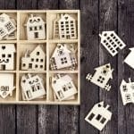 Prima Wood Embellishment - House & Building