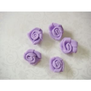 Felt Roses - Purple