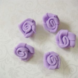 Felt Roses - Purple