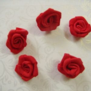 Felt Roses - Red
