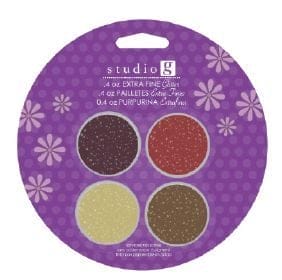 Studio G Fine Glitter Pack of 4 - Combo 2