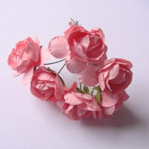 Paper Roses - Light Pink