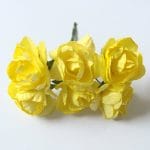 Paper Roses - Yellow