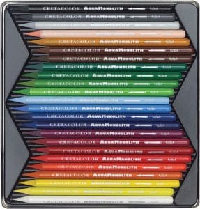Cretacolor Aqua Monolith Color Pencils (Set of 24)
