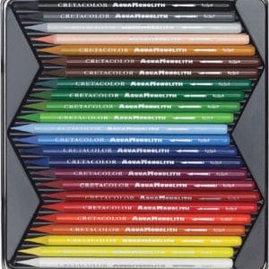 Cretacolor Aqua Monolith Color Pencils (Set of 24)