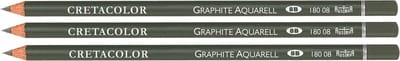 Cretacolor Aquarell Pencil (6B) - Set of 3