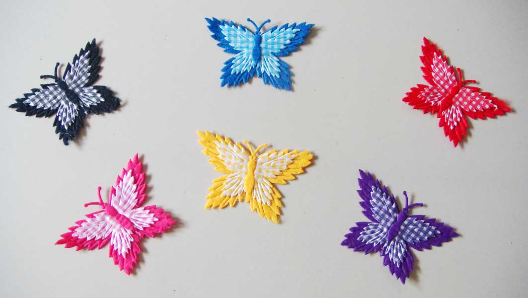 Assorted Checkered Butterflies - Dark Collection AssortedCheckeredButterflyDark Assorted Checkered Butterflies - Dark Collection