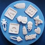 Baby Blocks Silicone Clay Mould