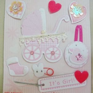 Its A Girl Sticker - Design 1