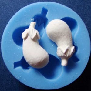Brinjal Silicone Clay Mould