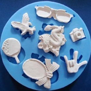 Camera & Glasses Silicone Clay Mould