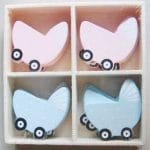 Assorted Chipboard Pack - Baby Carriage