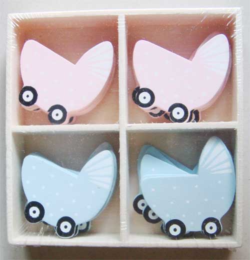 Assorted Chipboard Pack - Baby Carriage ChipboardBabyCrib Assorted Chipboard Pack - Baby Carriage