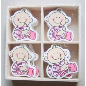 Chipboard Pack - Baby Girl