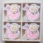 Chipboard Pack - New Baby Girl