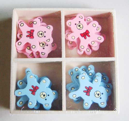 Assorted Chipboard Pack - Teddy Bear ChipboardTeddyPeices Assorted Chipboard Pack - Teddy Bear