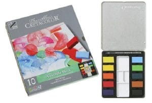 Cretacolor Aqua Brique Watercolor Block - 10 pcs
