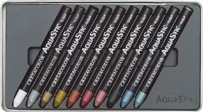Cretacolor Aquastic Crayons (Set of 10 Metallic) Cretacolor Aquastic Crayon 10 3 Cretacolor Aquastic Crayon 10 3