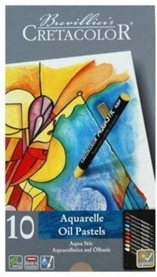 Cretacolor Aquastic Crayons (Set of 10) Cretacolor Aquastic Crayon 11 1 Cretacolor Aquastic Crayons (Set of 10)