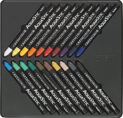 Cretacolor Aquastic Crayons (Set of 20) Cretacolor Aquastic Crayon 20 2 Cretacolor Aquastic Crayon 20 2