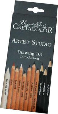Cretacolor Artist Studio Drawing 101 Set Pencil Drawing 101 introduction Cretacolor Artist Studio Drawing 101 Set Pencil
