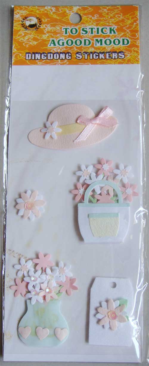 Flowers Stickers FlowerDinDongSticker Flowers Stickers