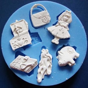 Girl Toys Silicone Clay Mould