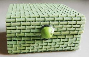 Wooden Box - Green