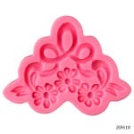 Floral Corner Silicone Clay Mould