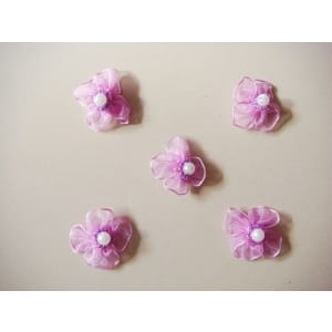 Net Flowers - Purple