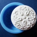 Designer Circular Silicone Soap Mould