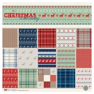 Papermania Capsule Collection 6X6" Paper Pack - Christmas in the City