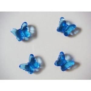 Plastic Butterflies - Dark Blue