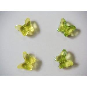 Plastic Butterflies - Green