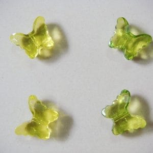 Plastic Butterflies - Green