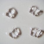 Plastic Butterflies - White