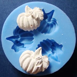 Pumpkin Silicone Clay Mould