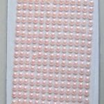 Say it in crystals - Large Pearls - Peach