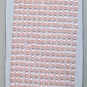 Say it in crystals - Large Pearls - Peach