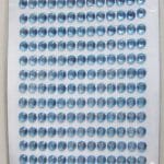 Say it in crystals - Large Bling Stickers - Dark Blue