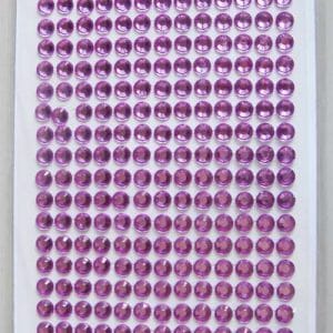 Say it in crystals - Large Bling Stickers - Purple