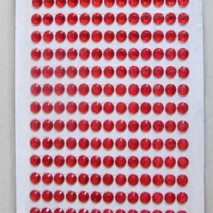 Say it in crystals - Large Bling Stickers - Red