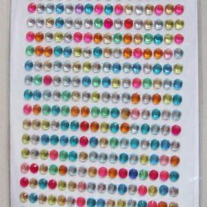 Say it in crystals - Medium Bling Stickers - Multicolor