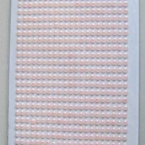 Say it in crystals - Small Pearls - Peach