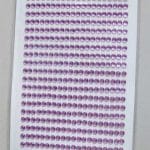 Say it in crystals - Small Bling Stickers - Lavendar